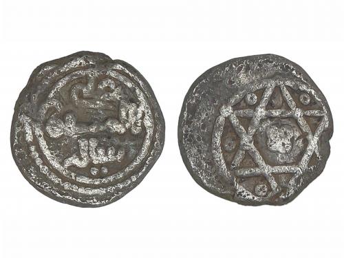 ALMORÁVIDES. 1/2 Quirate. ALÍ BEN YUSUF y EL EMIR SIR. SIN C