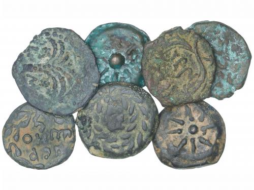 IMPERIO ROMANO. Lote 7 cobres. AE. Incluye AE 17 Antoninus F