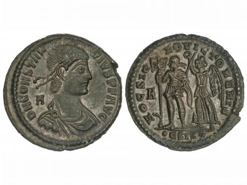 IMPERIO ROMANO. Centenional. Acuñada el 350-351 d.C. CONSTAN