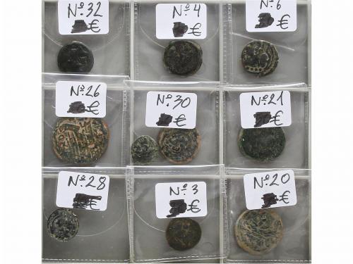 REPÚBLICA ROMANA. Lote 10 cobres. AE. Incluye as, triente, s
