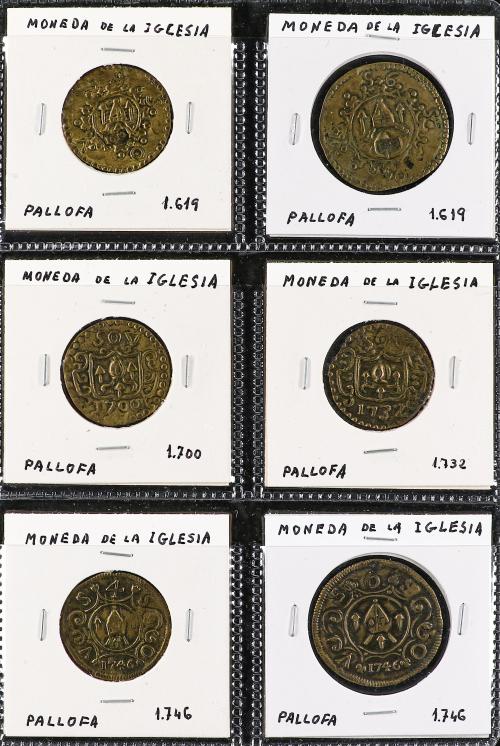 MONEDA CATALANA LOCAL Y PELLOFES. Lote 15 Pellofas. SANT SEV