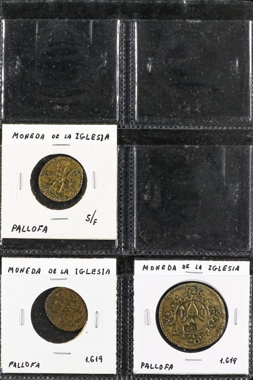 MONEDA CATALANA LOCAL Y PELLOFES. Lote 15 Pellofas. SANT SEV