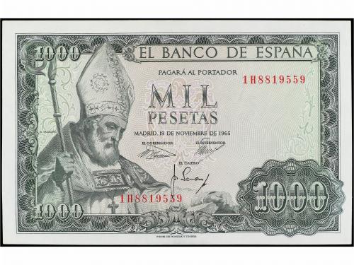 ESTADO ESPAÑOL. 1.000 Pesetas. 19 Noviembre 1965. San Isidor