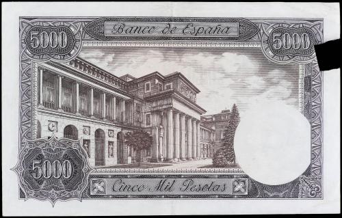 JUAN CARLOS I. 5.000 Pesetas. 1976. Carlos III. Serie N. ER