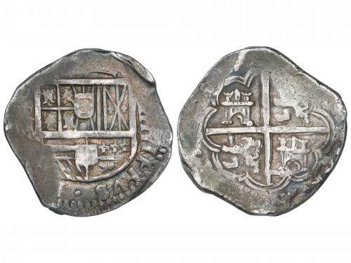 FELIPE III. 4 Reales. TOLEDO. 13,62 grs. Valor IIII en verti