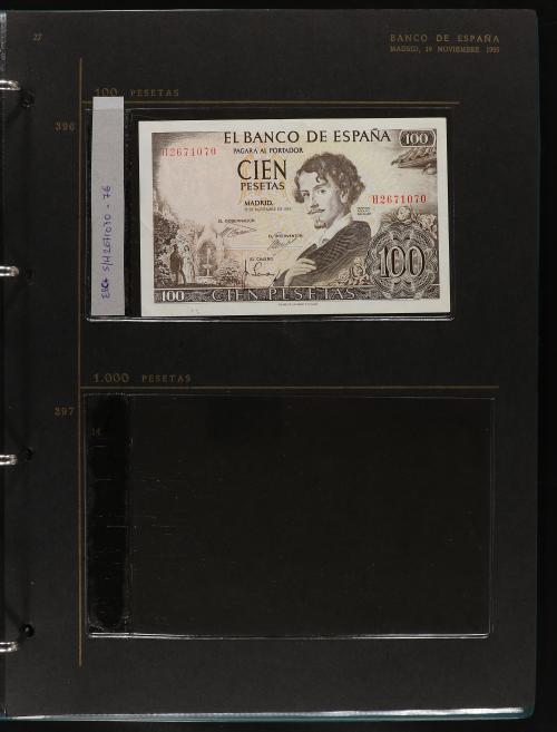 ESTADO ESPAÑOL. Lote 32 billetes 1 a 5.000 Pesetas. 1936 a 1