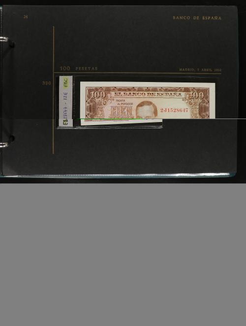 ESTADO ESPAÑOL. Lote 32 billetes 1 a 5.000 Pesetas. 1936 a 1