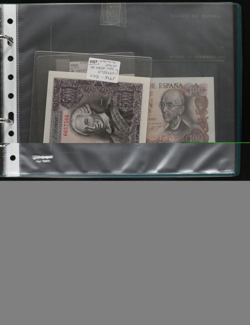 ESTADO ESPAÑOL. Lote 32 billetes 1 a 5.000 Pesetas. 1936 a 1