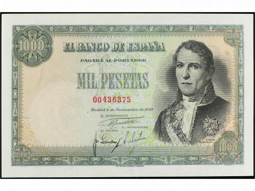 ESTADO ESPAÑOL. 1.000 Pesetas. 4 Noviembre 1949. Ramón de Sa