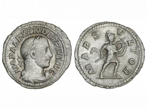 IMPERIO ROMANO. Denario. Acuñada el 231-235 d.C. ALEJANDRO S