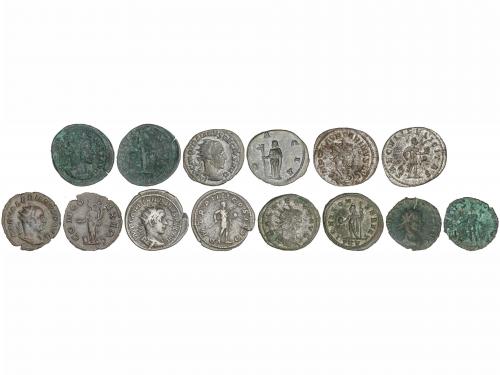 IMPERIO ROMANO. Lote 7 monedas Antoniniano. GORDIANO III, TR