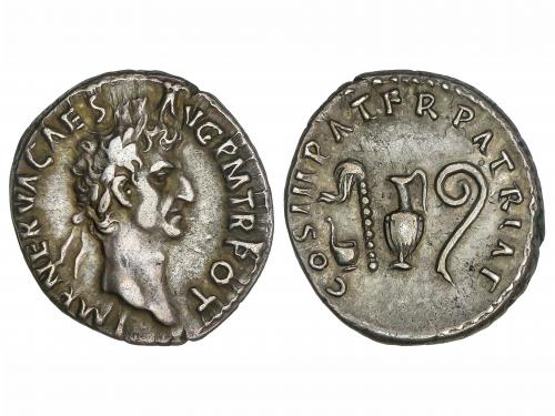 IMPERIO ROMANO. Denario. Acuñada el 97 d.C. NERVA. Anv.: IMP