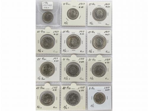 LOTES y COLECCIONES. Lote 48 monedas. ALFONSO XII a ESTADO E