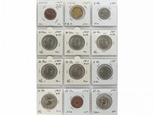 LOTES y COLECCIONES. Lote 48 monedas. ALFONSO XII a ESTADO E