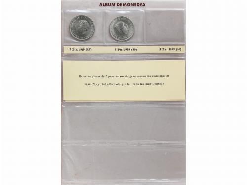 ESTADO ESPAÑOL. Lote 20 monedas. Incluye 1 Peseta 1966 (*67,