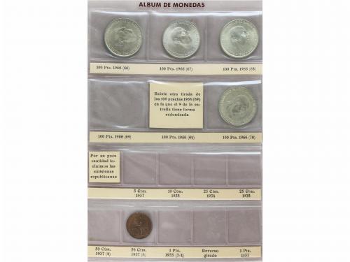 ESTADO ESPAÑOL. Lote 20 monedas. Incluye 1 Peseta 1966 (*67,