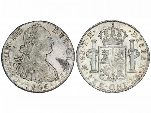 CARLOS IV. 8 Reales. 1806. MÉXICO. T.H. 26,93 grs. Acuñación