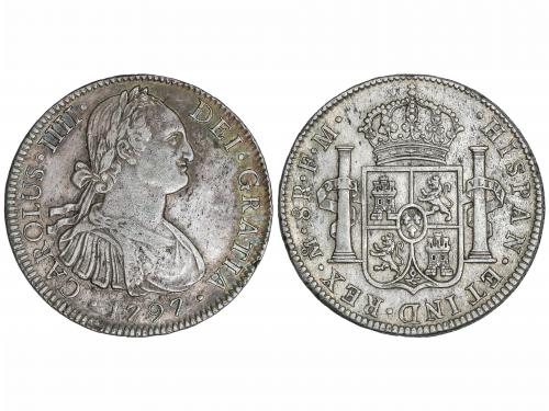 CARLOS IV. 8 Reales. 1797. MÉXICO. F.M. 26,83 grs. Ligera pá
