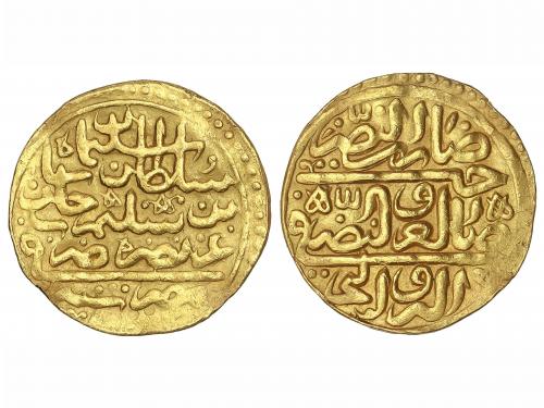 OTOMANOS TURCOS. Sultani. SULEYMAN I. MISR. 3,47 grs. AU. Fe