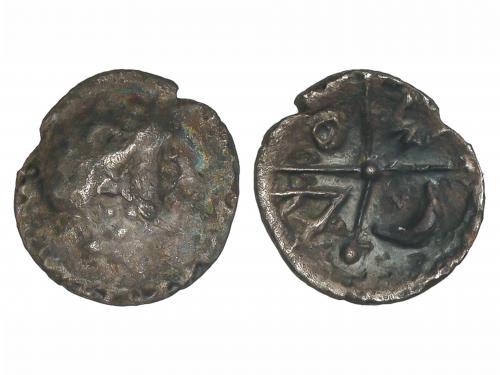 MONEDAS HISPÁNICAS. Tritartemorion. IMITACIÓN DE DIVISORES D