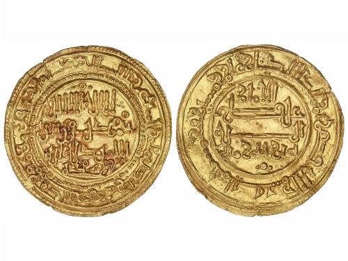 TAIFAS ALMORÁVIDES. Dinar. 550H. ANÓNIMA. SIN CECA (Jaén?). 