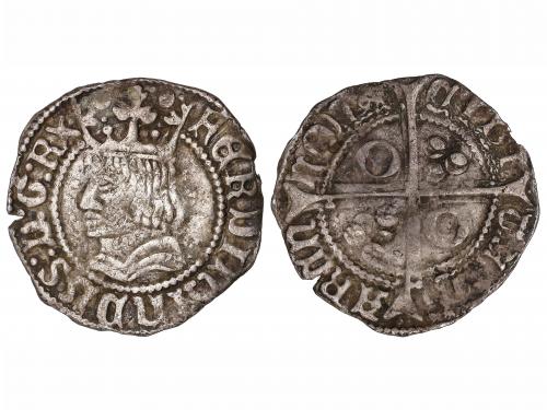 CATALUNYA-ARAGÓN. Croat. FERRAN II. BARCELONA. Rev.: Anillos