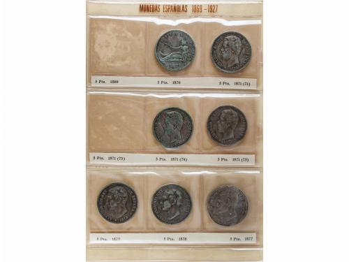 LOTES CENTENARIO. Lote 123 monedas 1 Céntimo a 5 Pesetas. 18