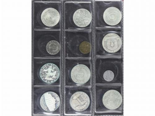 AUSTRIA. Lote 115 monedas 10 Groschen a 100 Schilling. 1893 