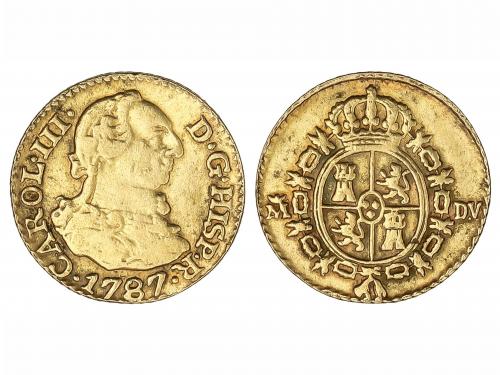 CARLOS III. Reproducción 1/2 Escudo. 1787. MADRID. D.V. 1,70