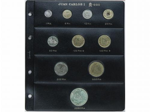 JUAN CARLOS I. Lote 79 monedas 1 a 2.000 Pesetas. 1994 a 199