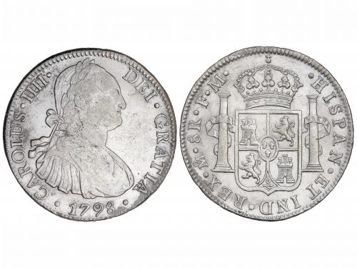 CARLOS IV. 8 Reales. 1798. MÉXICO. F.M. 26,87 grs. (Oxidacio