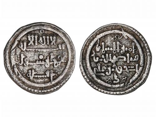ALMORÁVIDES. Quirate. ISHAQ BEN ALI. 0,93 grs. AR. Margen mu