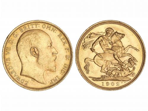 AUSTRALIA. Soberano. 1902-S. EDUARDO VII. SYDNEY. 7,98 grs. 