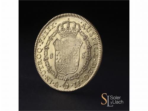 FERNANDO VII. 8 Escudos. 1814. MÉXICO. J.J. 27,01 grs. Acuña