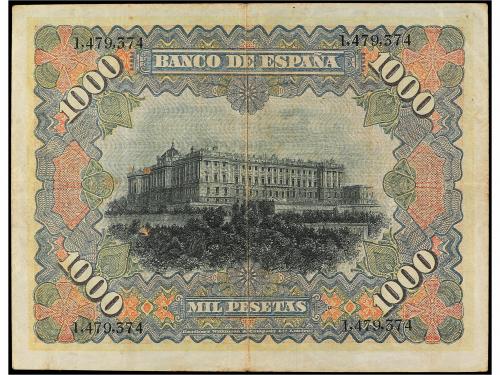 BANCO DE ESPAÑA. 1.000 Pesetas. 15 Julio 1907. Palacio Real 