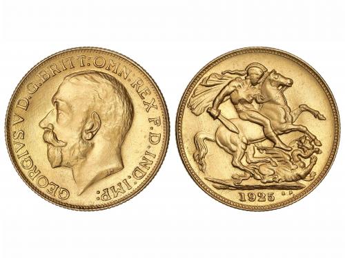 GRAN BRETAÑA. Soberano. 1925. JORGE V. 7,90 grs. AU / 850. R
