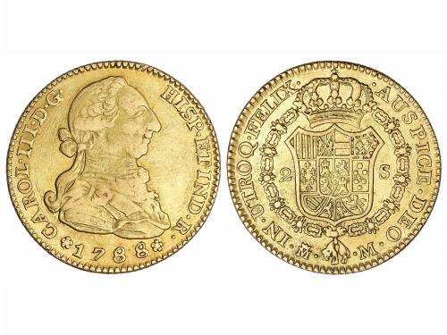 CARLOS III. 2 Escudos. 1788. MADRID. M. 6,61 grs. AC-1578. M
