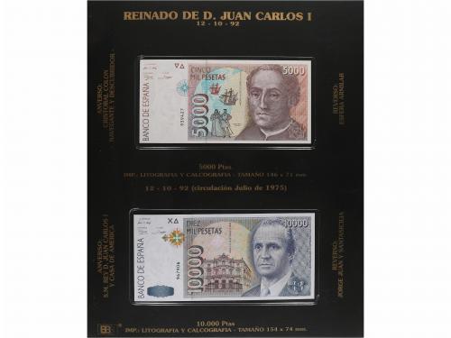 JUAN CARLOS I. Lote 26 billetes 200 a 10.000 Pesetas. 1976 a