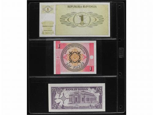 BILLETES EXTRANJEROS. Lote 37 billetes. Siglo XX. VARIOS PAI