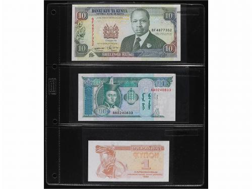 BILLETES EXTRANJEROS. Lote 37 billetes. Siglo XX. VARIOS PAI