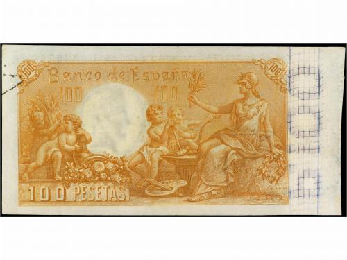 BANCO DE ESPAÑA. 100 Pesetas. 1 Mayo 1900. Quevedo. Serie D.