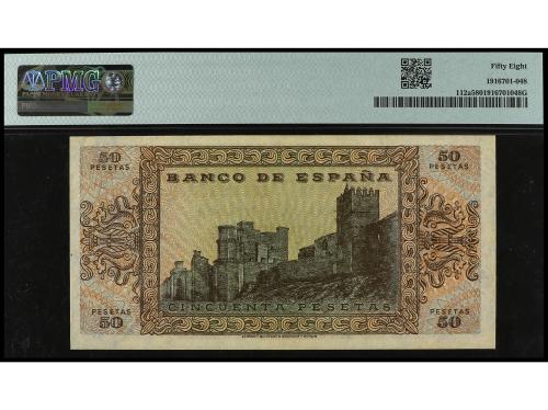 ESTADO ESPAÑOL. Lote 2 billetes 50 Pesetas. 20 Mayo 1938. Ca