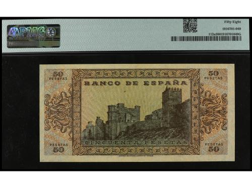 ESTADO ESPAÑOL. Lote 2 billetes 50 Pesetas. 20 Mayo 1938. Ca