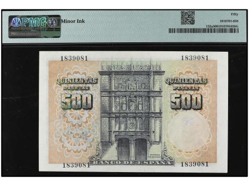 ESTADO ESPAÑOL. 500 Pesetas. 19 Febrero 1946. Francisco de V