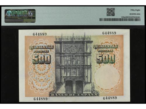 ESTADO ESPAÑOL. 500 Pesetas. 19 Febrero 1946. Francisco de V