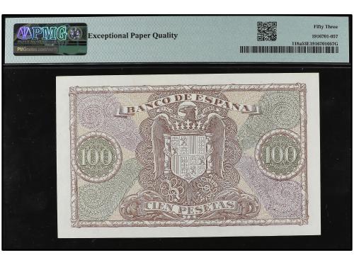 ESTADO ESPAÑOL. 100 Pesetas. 9 Enero 1940. Colón. Serie G. P