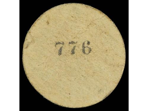 CATALUNYA. 5 Cèntims. Aj. de LA PALMA DE CERVELLÓ. Cartón. (