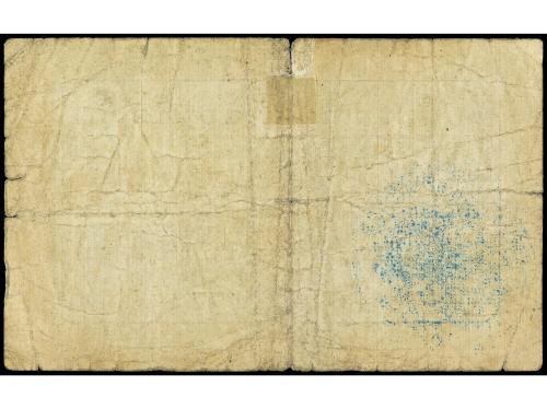 CATALUNYA. 1 Pesseta. Juny 1937. Aj. de TÍRVIA. (Pequeñas ro