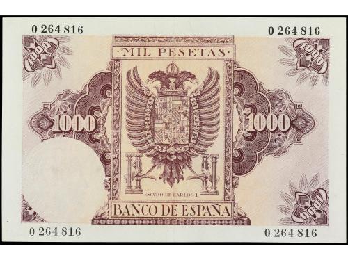 ESTADO ESPAÑOL. 1.000 Pesetas. 21 Octubre 1940. Carlos I. Ed