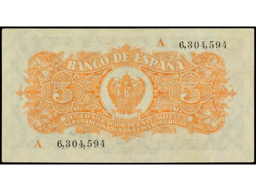 ESTADO ESPAÑOL. 5 Pesetas. 18 julio 1937. Portabella. Serie 
